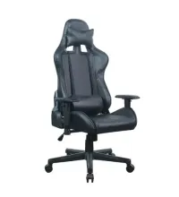 Игровое кресло  "GT Carbon GM-115", две подушки, экокожа, черное, 531932