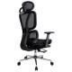 Кресло  PREMIUM "Evolution ER-700", подножка, слайдер, синхромеханизм, сетка, черное, 532947. Фото товара с разных ракурсов.