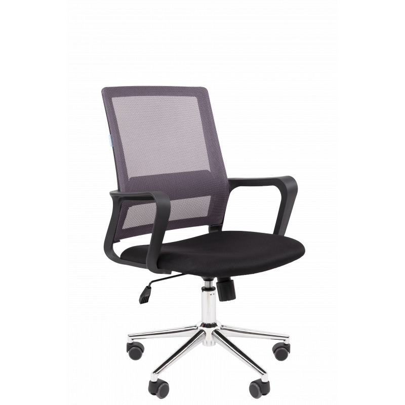 Офисное кресло Chairman 606 Россия TW серый хром главное фото