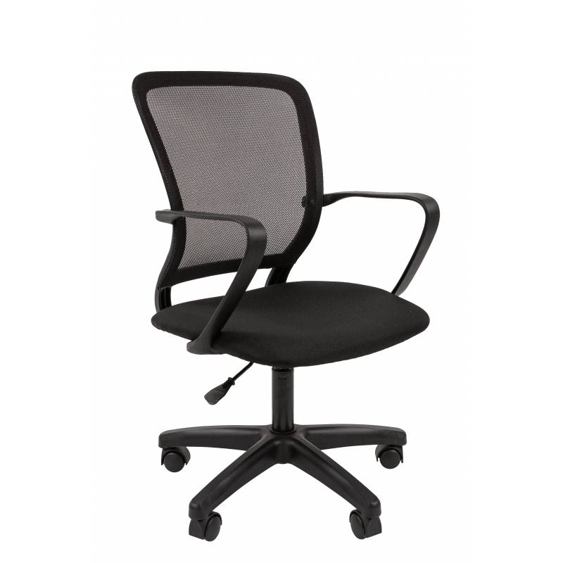 Офисное кресло Chairman 698 LT Россия TW-01 черный главное фото